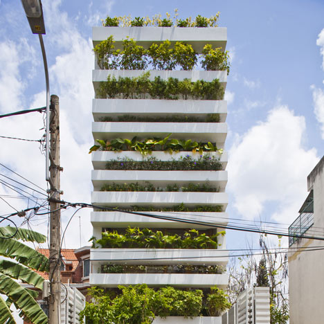 Stacking Green by Vo Trong Nghia Architects
