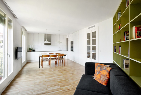 Apartment Refurbishment in Barcelona by M2arquitectura