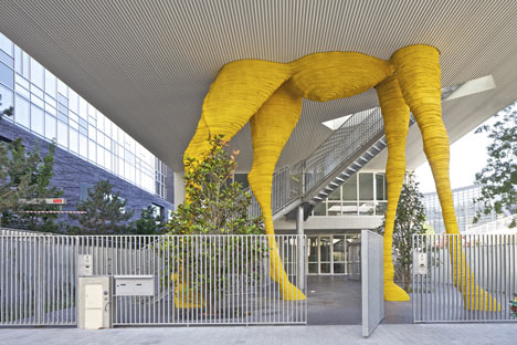 Giraffe Childcare Centre by Hondelatte Laporte Architectes
