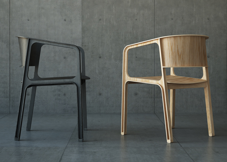 Beams Chair by Eric and Johnny Design Studio