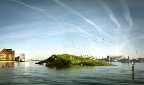 Blue Plan for Copenhagen Harbour by Tredje Natur and PK3
