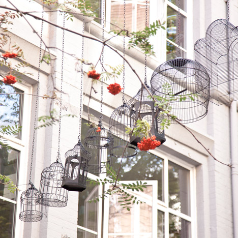 "I brought bird cages back to the Seven Dials area" - Dominic Wilcox