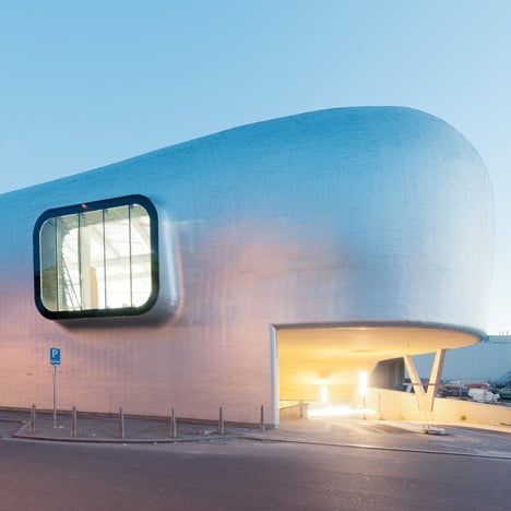 Olympic Ice Rink of Liège by L'Escaut