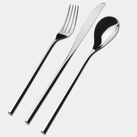 MU Cutlery by Toyo Ito for Alessi