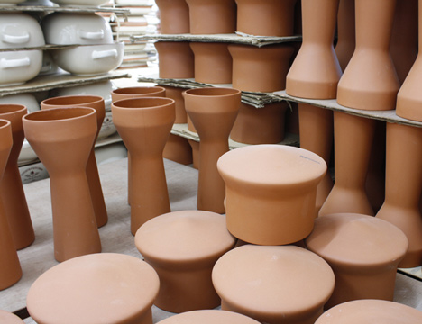 Pots by Benjamin Hubert and Menu