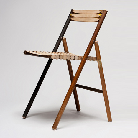 STEEL chair by Reinier de Jong