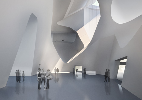 Tianjin Ecocity Ecology and Planning Museums by Steven Holl Architects