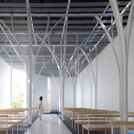 Forest Chapel by Hironaka Ogawa and Associates