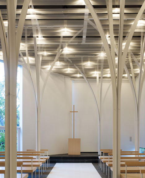 Forest Chapel by Hironaka Ogawa and Associates