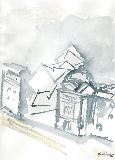 Daniel Libeskind Sketches