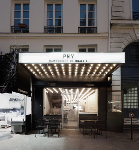 Paris New-York restaurant by CUT Architectures