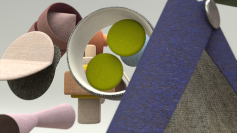 The Wool Parade by Doshi Levien for Kvadrat