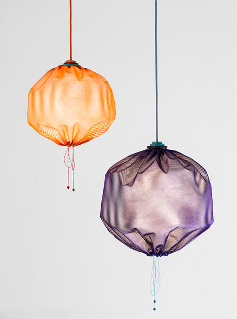 Drawstring Lamp by Design Stories and Returhuset
