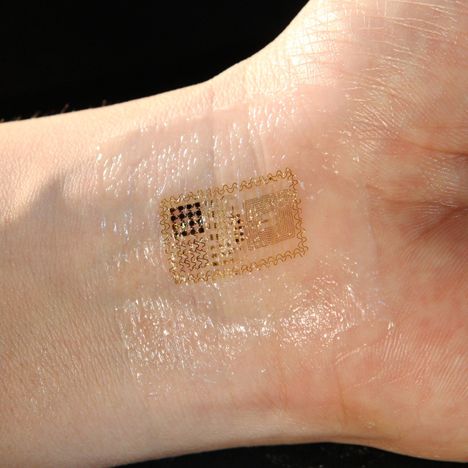 Biostamp temporary tattoo electronic circuits by MC10