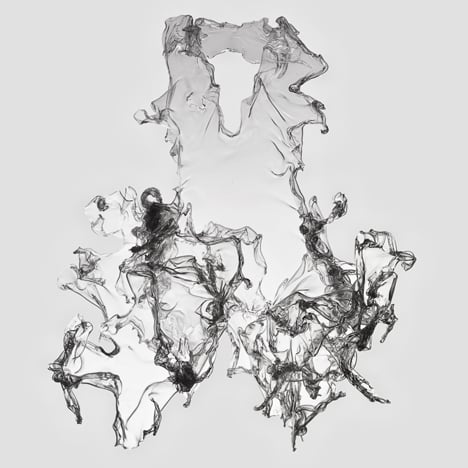 Crystallisation water dress by Iris van Herpen