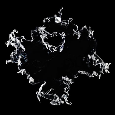 Crystallization water dress by Iris van Herpen