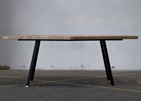 Grid Plank and Grid Table by Daphna Laurens