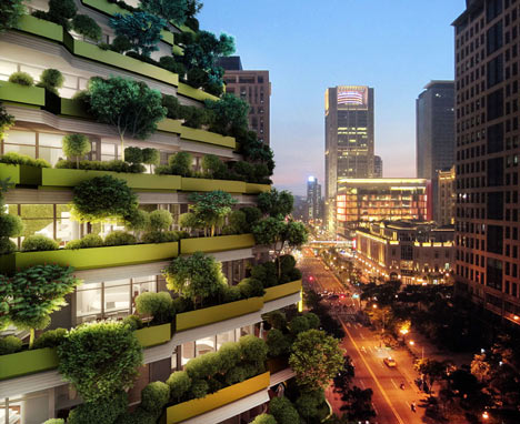 Agora Garden by Vincent Callebaut Architectures