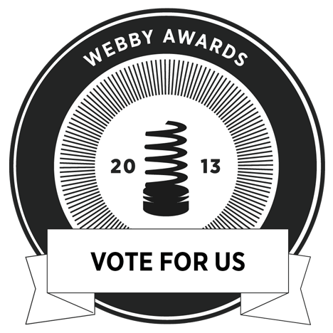 Dezeen nominated for Webby Award