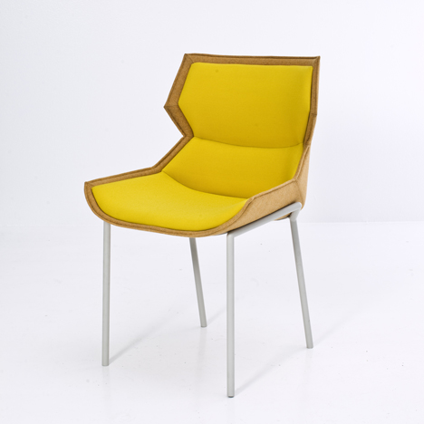 Clarissa Hood armchair and chair by Patricia Urquiola for Moroso