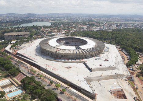 Brazil opens first solar-powered stadium ahead of 2014 World Cup