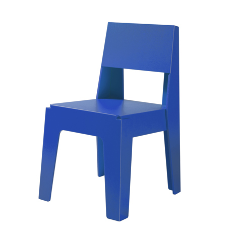 Butter Chair made of recycled plastic by DesignByThem