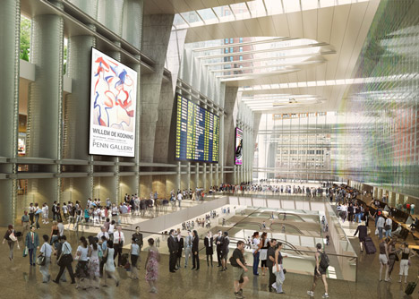 Four architects propose Penn Station