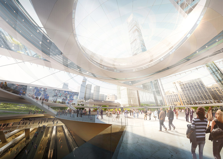 Architects Re Imagine Pennsylvania Station And Madison Square Gardens