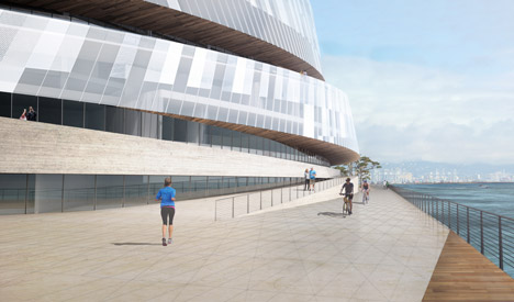 Golden State Warriors arena by Snøhetta and AECOM