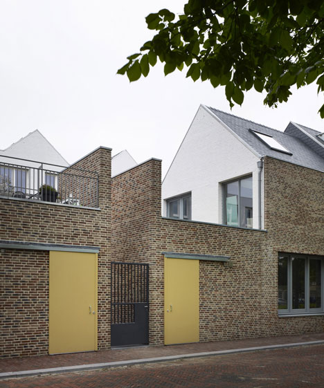 Houses in Molenplein by Tony Fretton Architects