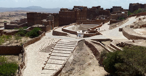 Thula Fort Restoration by Abdullah Al-Hadrami