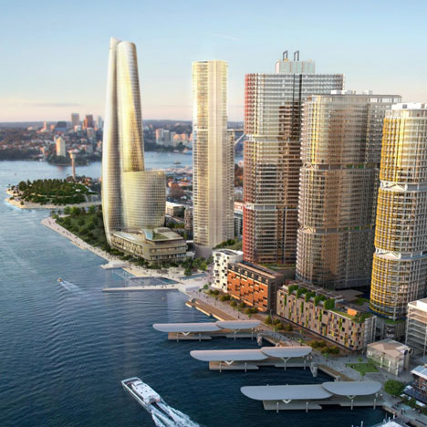 Wilkinson Eyre wins competition for Sydney harbour skyscraper