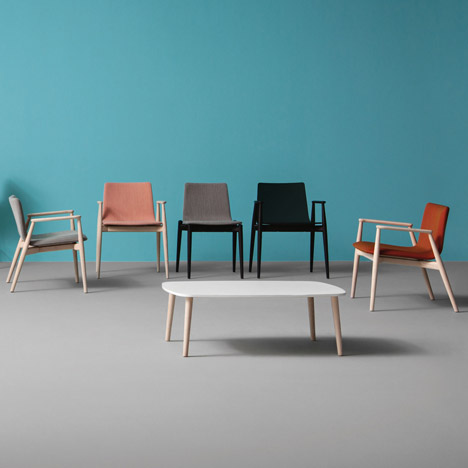 Wooden furniture by Pedrali