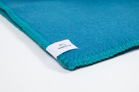 Blankets by Snøhetta for Røros Tweed