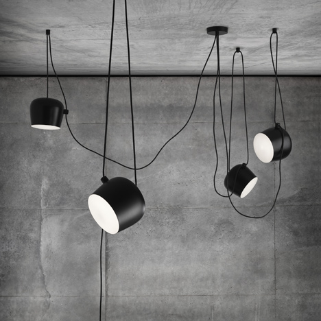 Aim lamps by Ronan and Erwan Bouroullec for Flos