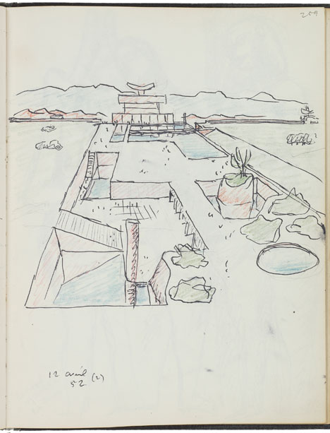 Le Corbusier exhibition at MoMA