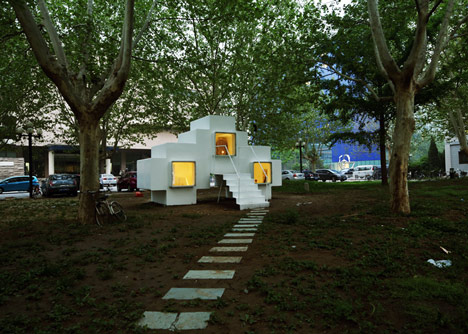 Micro House in Tsinghua by Studio Liu Lubin