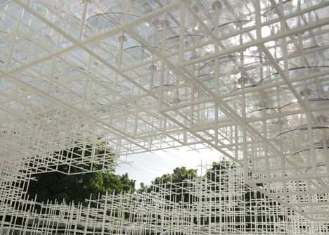 Serpentine Gallery Pavilion 2013 by Sou Fujimoto