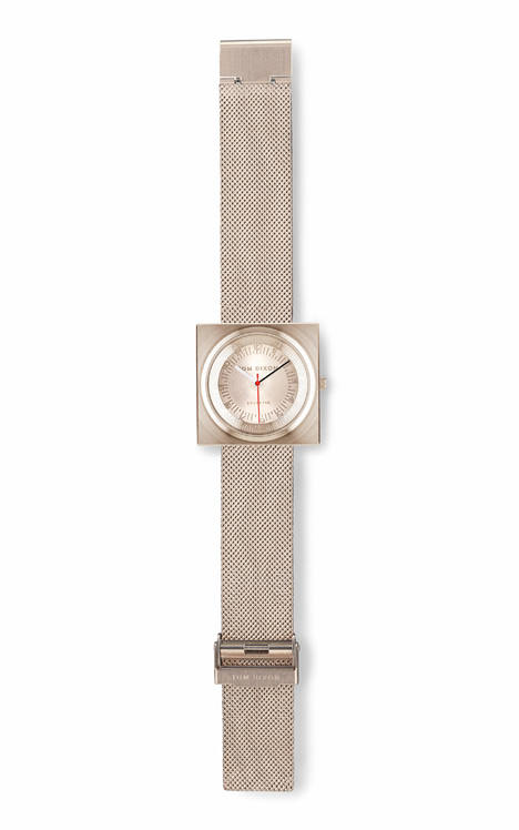 Block Watch by Tom Dixon now available at Dezeen Watch Store