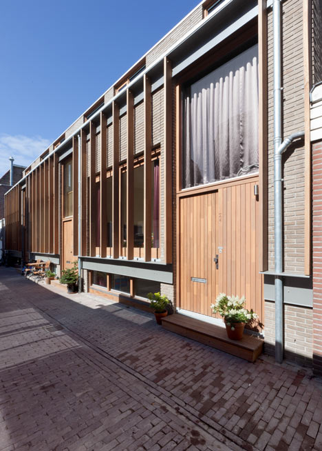 Housing Elandsstraat by Bastiaan Jongerius Architecten