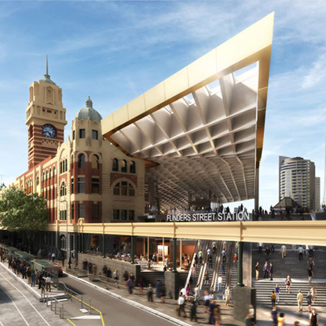 Flinders Street Station by NH Architecture