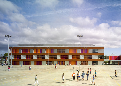 School Complex in Zaragoza by Magén Arquitectos