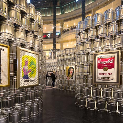 The Andy Warhol Temporary Museum by LIKEarchitects