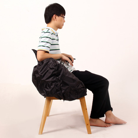 The Holding-breath Chair by Ray Jiao & Yi Wang