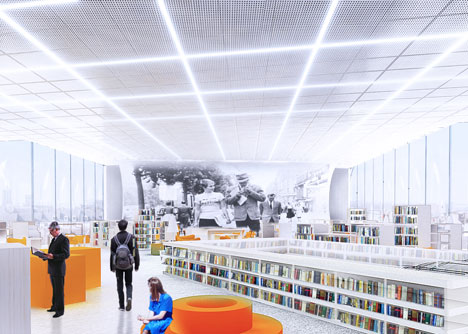Work starts on OMA-designed library in Caen, France