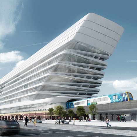Flinders Street Station by Zaha Hadid Architects and BVN Architecture