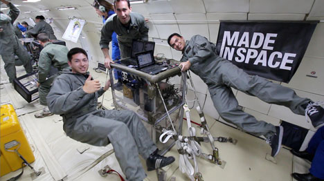 Made in Space and NASA put 3D printer in space