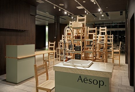 Aesop Midtown Installation by Hiroko Shiratori