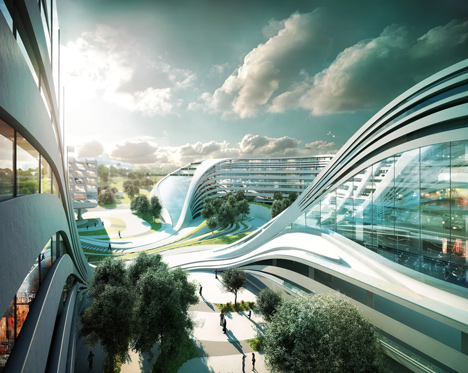 Beko Masterplan by Zaha Hadid Architects