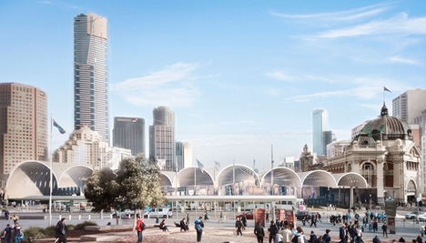 Flinders Street Station by Herzog & de Meuron and Hassell
